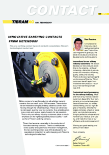 Innovative earthing contacts from Uetendorf